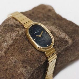 BREDA Jane Watch | Black & Gold | NWT
